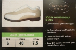 STYLO SOPHIA ( 40, WHITE / BEIGE )